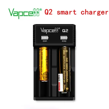 Vapcell Q2 charger simple Smart 2 Slot 1A Micro USB power LED indicator for Li-ion battery 21700 18650 18350 20700 charger
Vapcell Q2 charger simple Smart 2 Slot 1A Micro USB power LED indicator for Li-ion battery 21700 18650 18350 20700 charger