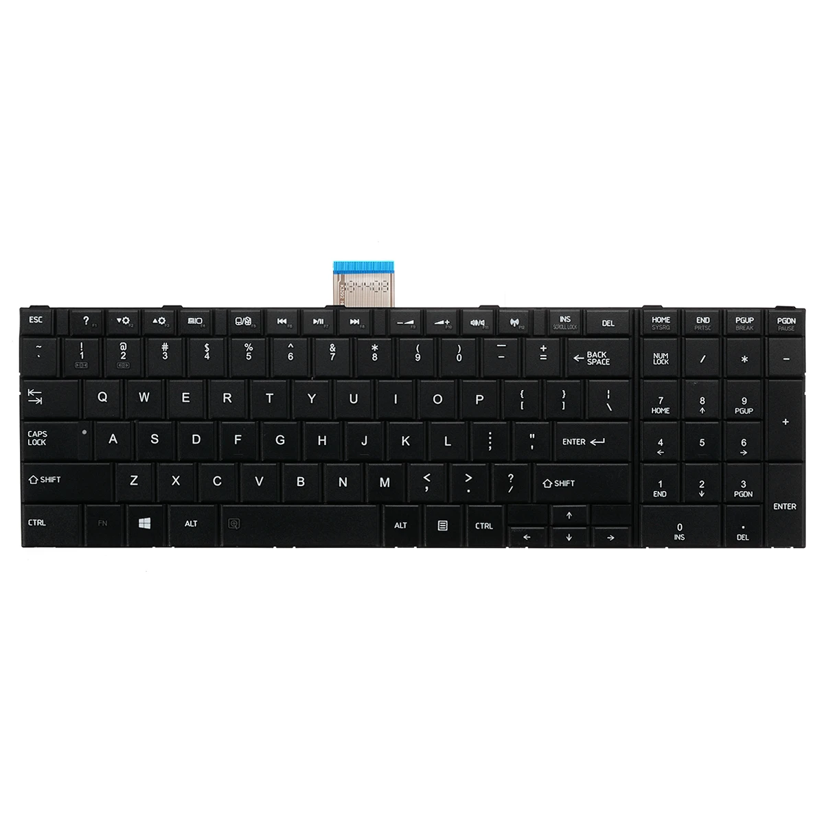English Laptop Keyboard Replacement US Keyboard For TOSHIBA SATELLITE C850 C850D C855 C855D L850 L850D L855
English Laptop Keyboard Replacement US Keyboard For TOSHIBA SATELLITE C850 C850D C855 C855D L850 L850D L855