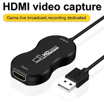 USB 2.0 To Hdmi High-definition Video Collector Game Live Recording Monitoring Capture Card
USB 2.0 To Hdmi High-definition Video Collector Game Live Recording Monitoring Capture Card