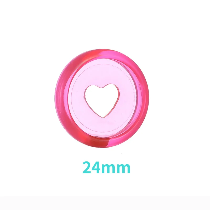 24mm 50PCS candy color heart-shaped binder for portable notebook DIY portable CD loose-leaf binding ring binding supplies
24mm 50PCS candy color heart-shaped binder for portable notebook DIY portable CD loose-leaf binding ring binding supplies