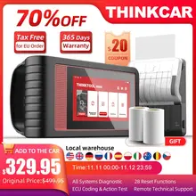 THINKCAR Thinktool Mini OBD2 Scanner Professional Full System Diagnostic Scanner Active Test Car Auto Scanner ECU Coding THINKCAR Thinktool Mini OBD2 Scanner Professional Full System Diagnostic Scanner Active Test Car Auto Scanner ECU Coding