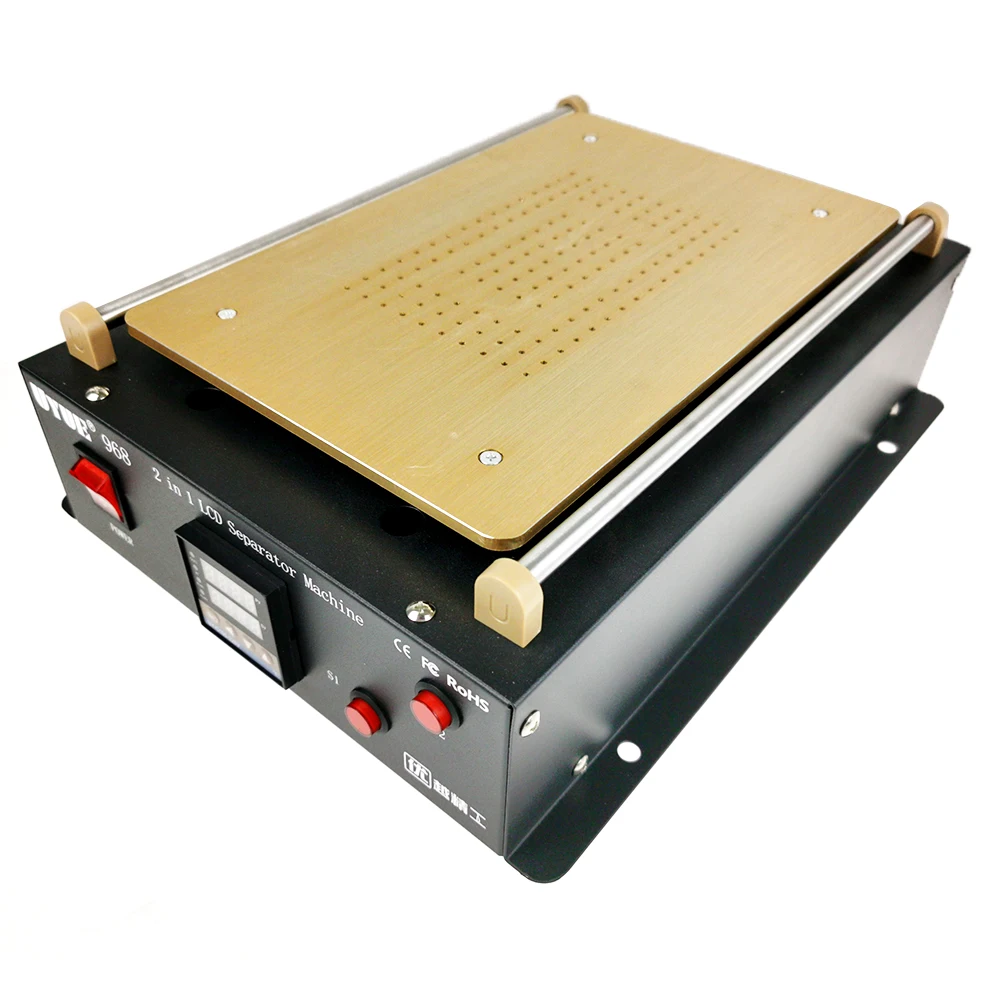 Built-in Dual Vacuum Pump Glass UYUE 968 LCD Separator Screen Repair Machine 14 Inch for pad for phone for Samsung Tablet PC
Built-in Dual Vacuum Pump Glass UYUE 968 LCD Separator Screen Repair Machine 14 Inch for pad for phone for Samsung Tablet PC