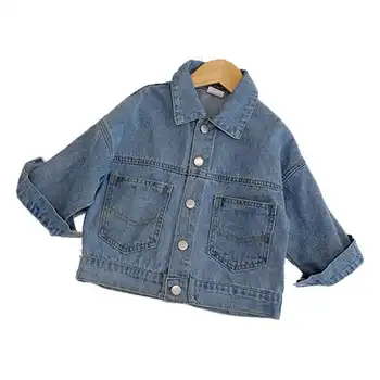 Denim jacket 2020 spring children's Korean version of the wild wild shirt tide children's denim children's clothing
Denim jacket 2020 spring children's Korean version of the wild wild shirt tide children's denim children's clothing