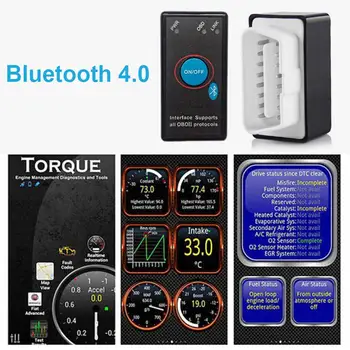 Car Detector Auto Diagnostic Tool Mini Wireless Bluetooth Adapter Various Diagnostic Functions For Tablet Smartphone
Car Detector Auto Diagnostic Tool Mini Wireless Bluetooth Adapter Various Diagnostic Functions For Tablet Smartphone