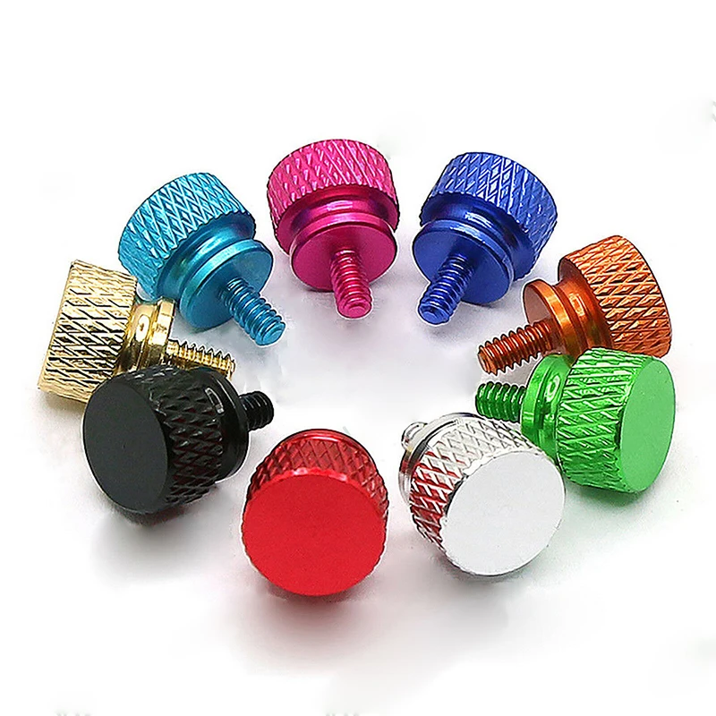 20pcs UNC 6#-32*6 Aluminum Knurled Thumb Screws 3.5mm Coarse Teeth For Chassis And Computer Cabinets All Color
20pcs UNC 6#-32*6 Aluminum Knurled Thumb Screws 3.5mm Coarse Teeth For Chassis And Computer Cabinets All Color