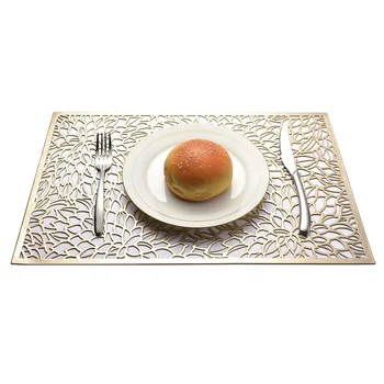 Placemat For Dining Table PVC Plastic Hollow Insulation Rectangular Baroque Coaster Pads Table Bowl Mats Home Decor 36cm
Placemat For Dining Table PVC Plastic Hollow Insulation Rectangular Baroque Coaster Pads Table Bowl Mats Home Decor 36cm