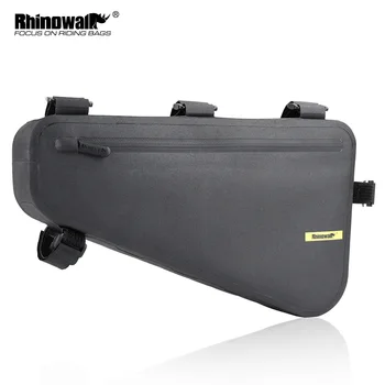 RHINOWALK Bicycle Bag Waterproof Handlebar Front Frame Tube Bag Multi-Functional Bike Mobile Phone Case Black Gray Colors 
RHINOWALK Bicycle Bag Waterproof Handlebar Front Frame Tube Bag Multi-Functional Bike Mobile Phone Case Black Gray Colors