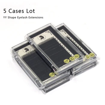 DamePapil Y Lash Eyelash Extensions Wholesale 5 Cases Lot 8-12mm C Curl 0.07mm YY Shape Eyelash Extension for Professional Salon
DamePapil Y Lash Eyelash Extensions Wholesale 5 Cases Lot 8-12mm C Curl 0.07mm YY Shape Eyelash Extension for Professional Salon