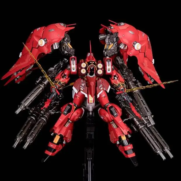Metal Club MC 1/100 NZ-666 Kshatriya Warlock Red Version Full Frontal Red Comet Use MB Style Gundam Unicorn Action Figure 
Metal Club MC 1/100 NZ-666 Kshatriya Warlock Red Version Full Frontal Red Comet Use MB Style Gundam Unicorn Action Figure