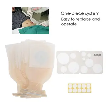 10pcs/Pack Economical Drain valve Colostomy Bags for Adults One-piece system Ostomy Pouch with Clip Closure
10pcs/Pack Economical Drain valve Colostomy Bags for Adults One-piece system Ostomy Pouch with Clip Closure