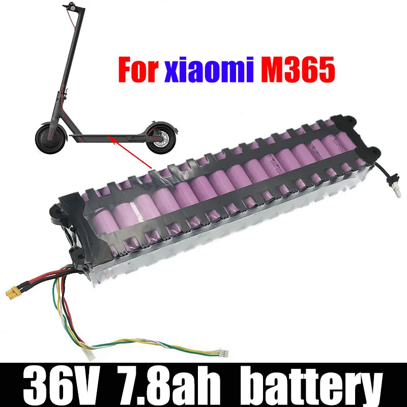 36V Scooter Battery Pack 7800mah 280Wh 36V for XiaomiMijia M365 Electric Scooter Replacement Parts
36V Scooter Battery Pack 7800mah 280Wh 36V for XiaomiMijia M365 Electric Scooter Replacement Parts