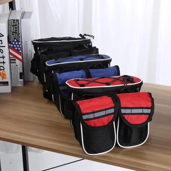 4 In Cycling Bicycle Bag 2L Large Capacity with Double Pouch for Phone Towel Stuff Saddle Tube Bag Bike Top Frame Front Pannier 
4 In Cycling Bicycle Bag 2L Large Capacity with Double Pouch for Phone Towel Stuff Saddle Tube Bag Bike Top Frame Front Pannier