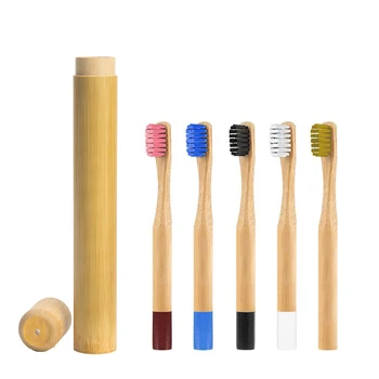1/2Pcs Eco Friendly Paint Toothbrush Bamboo Tube Reusable Natural Soft Toothbrushes Case Adult Child Universal Travel Oral Care
1/2Pcs Eco Friendly Paint Toothbrush Bamboo Tube Reusable Natural Soft Toothbrushes Case Adult Child Universal Travel Oral Care