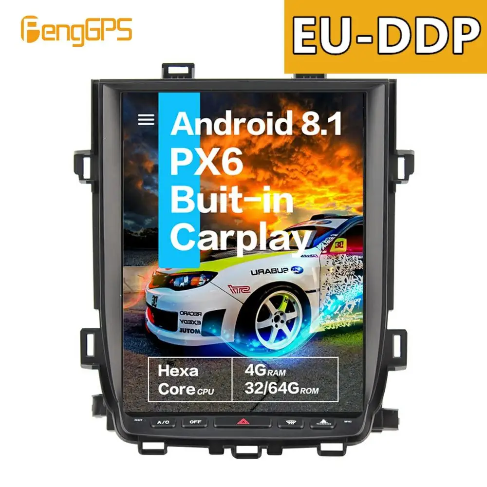12.1''Tesla Android 8.1PX6 4+64GB voice control Built-in CARPLAY Car Radio For Toyota Alphard 2007 - 2013 GPS Navigation
12.1''Tesla Android 8.1PX6 4+64GB voice control Built-in CARPLAY Car Radio For Toyota Alphard 2007 - 2013 GPS Navigation