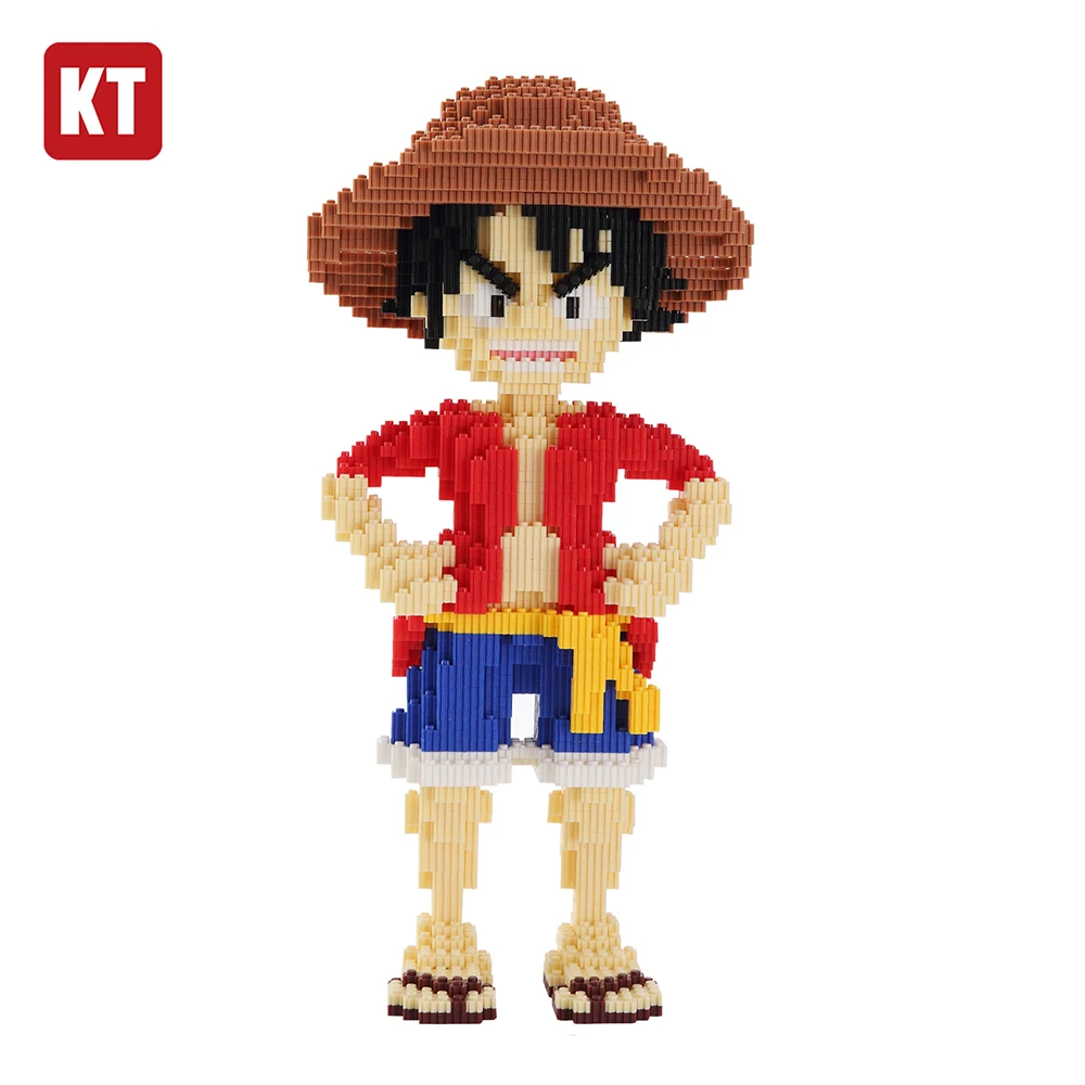 KT Pirate One Piece Luffy Creator Building Block Mini Diamond Bricks 3D Model Funny Figure Assembly Toys for Children Boys Gifts
KT Pirate One Piece Luffy Creator Building Block Mini Diamond Bricks 3D Model Funny Figure Assembly Toys for Children Boys Gifts
