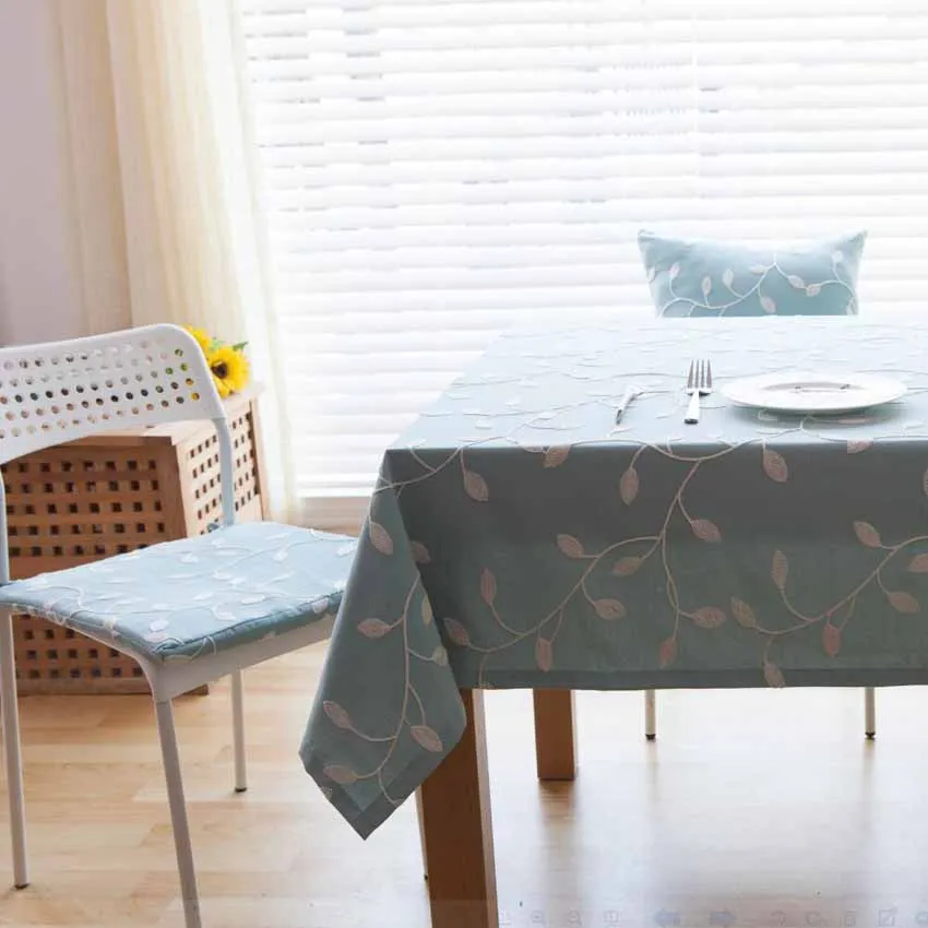 Korean Pastoral Europe Embroidered Leaves Dining Coffee Table Cloth Cover Table Runner Placemats Seat Cushion Cover Decor Desk
Korean Pastoral Europe Embroidered Leaves Dining Coffee Table Cloth Cover Table Runner Placemats Seat Cushion Cover Decor Desk
