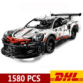 DHL 20097 Technic series Formula Racing Car RSR 90066 Compatible 42096 1580pcs Supercar Building Blocks Toy
DHL 20097 Technic series Formula Racing Car RSR 90066 Compatible 42096 1580pcs Supercar Building Blocks Toy