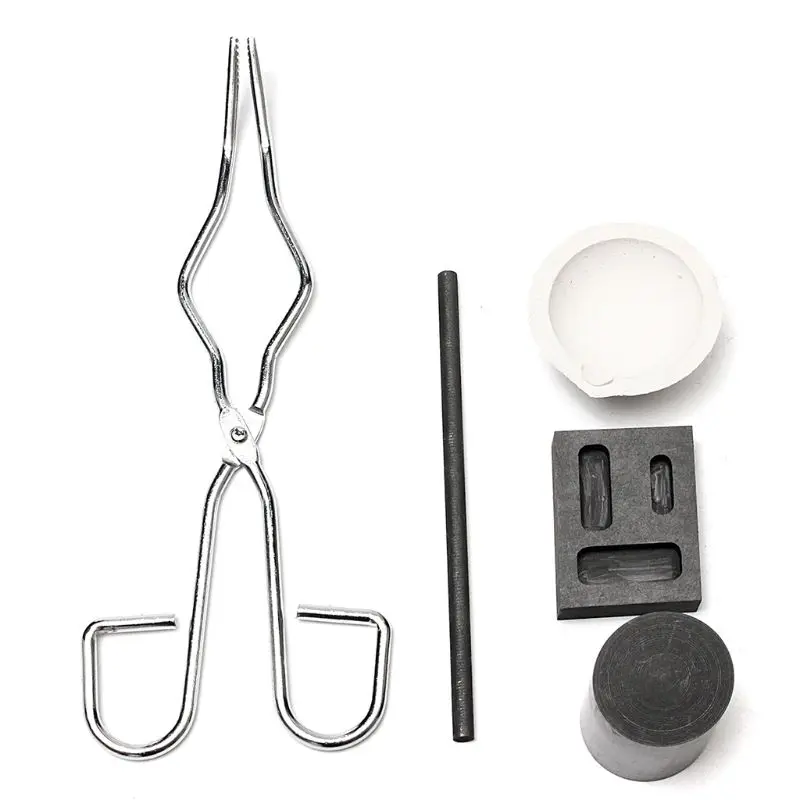 1Set Graphite Crucible Set Ingot Mold Gold Silver Torch Melting Kit Tool Mould Set DIY Jewelry Making
1Set Graphite Crucible Set Ingot Mold Gold Silver Torch Melting Kit Tool Mould Set DIY Jewelry Making