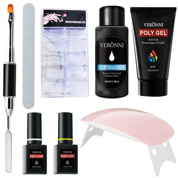 8 Pcs/set Poly Gel Kit Nail Extension Gel Quick Building Nail Mold Tips Nail File Top Coat UV LED Fast-Drying Poly Gel
8 Pcs/set Poly Gel Kit Nail Extension Gel Quick Building Nail Mold Tips Nail File Top Coat UV LED Fast-Drying Poly Gel