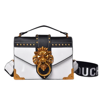Fashion Metal Lion Head Mini Small Square Pack Shoulder Bag Crossbody Handbags Clutch Women Designer Messenger Bag
Fashion Metal Lion Head Mini Small Square Pack Shoulder Bag Crossbody Handbags Clutch Women Designer Messenger Bag
