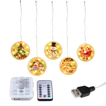 1 Set Christmas Warm Light Suction Cup Hanging Lamp Party Decor Lights LED Light Christmas Light For Room Home Decoration
1 Set Christmas Warm Light Suction Cup Hanging Lamp Party Decor Lights LED Light Christmas Light For Room Home Decoration