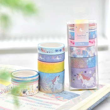 1Set Multi-color Washi Tape Scrapbooking Decorative Adhesive Tapes For Scrapbooking Diary Decoration DIY Paper Adhesive Sticker
1Set Multi-color Washi Tape Scrapbooking Decorative Adhesive Tapes For Scrapbooking Diary Decoration DIY Paper Adhesive Sticker