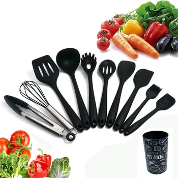 Silicone Cooking Utensils Set Non-stick Spatula Shovel Cooking Tools Set Kitchen Utensil Set High Quality Silicone Cooking Tool
Silicone Cooking Utensils Set Non-stick Spatula Shovel Cooking Tools Set Kitchen Utensil Set High Quality Silicone Cooking Tool