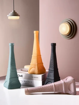 INS Creative Tower Shape Glass Vase Macaron Cute Decorative Desktop Vase Cabinet Porch Vase Home Decoration Accessories Modern
INS Creative Tower Shape Glass Vase Macaron Cute Decorative Desktop Vase Cabinet Porch Vase Home Decoration Accessories Modern