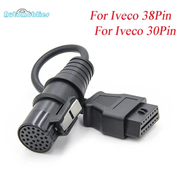 for IVECO 38 Pin ODB OBD2 Diagnostic Cable Adapter to 16Pin OBDII Connector Car Diagnostic Tool for Iveco 30PIN 38Pin ODB2 Cable
for IVECO 38 Pin ODB OBD2 Diagnostic Cable Adapter to 16Pin OBDII Connector Car Diagnostic Tool for Iveco 30PIN 38Pin ODB2 Cable