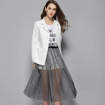 Autumn Long Sleeve Office White Women Jacket Abrigos Mujer Invierno 2020 Formal Black Jacket Casacos D1651
Autumn Long Sleeve Office White Women Jacket Abrigos Mujer Invierno 2020 Formal Black Jacket Casacos D1651