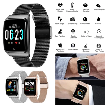 F9 1.3 Inch Smart Bracelet Pedometer Heart Rate Blood Pressure Sleep Monitoring Waterproof Sports Smart Watch for Men Women
F9 1.3 Inch Smart Bracelet Pedometer Heart Rate Blood Pressure Sleep Monitoring Waterproof Sports Smart Watch for Men Women