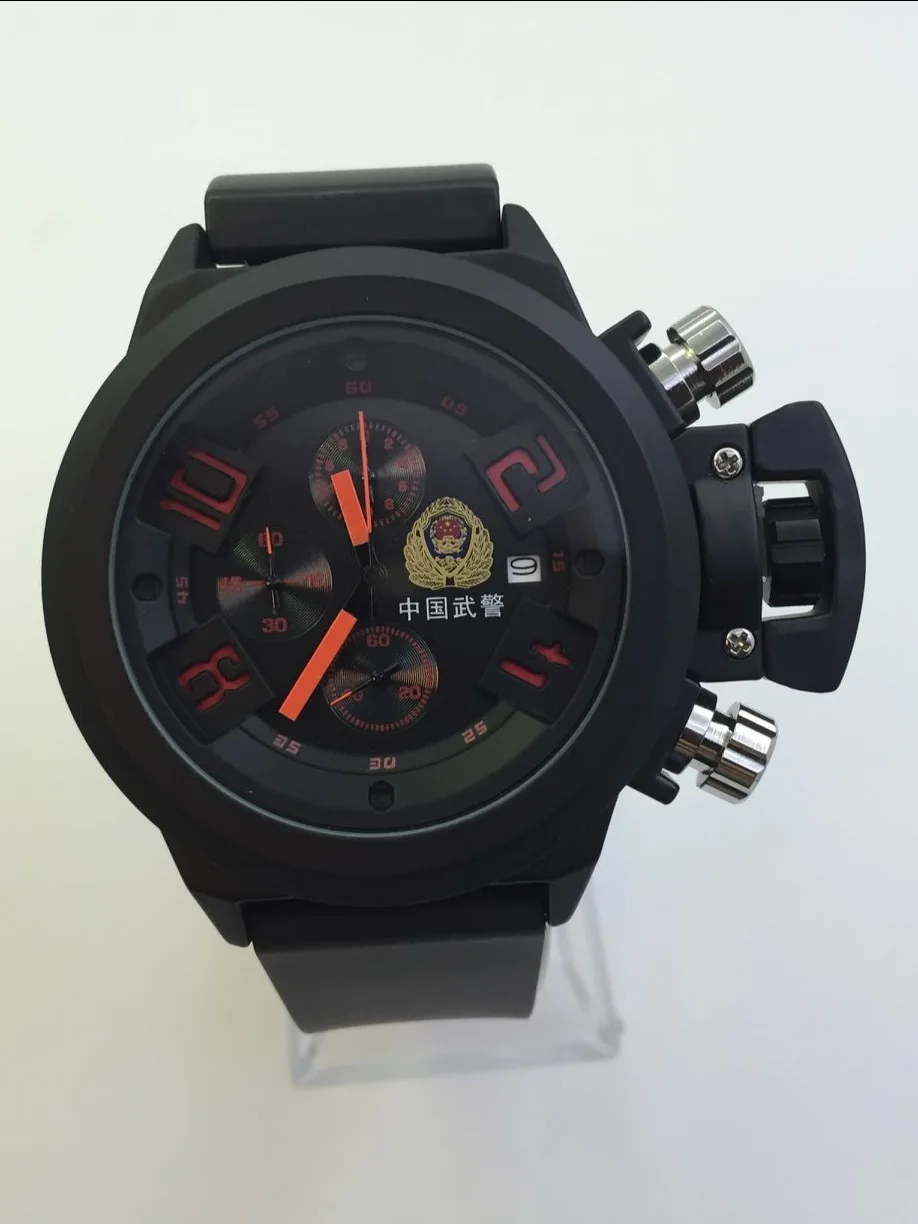 MEN'S Watch Sports Silicone Band Waterproof Calendar Six-pin Multi-functional Timing MEN'S Watch 1606
MEN'S Watch Sports Silicone Band Waterproof Calendar Six-pin Multi-functional Timing MEN'S Watch 1606