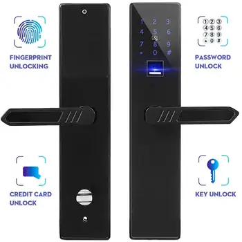 VEVOR 4 in 1 Keyless Digital Door Lock Unlock with Remote Control M1 Card Password and Keys Backlit Keypad
VEVOR 4 in 1 Keyless Digital Door Lock Unlock with Remote Control M1 Card Password and Keys Backlit Keypad