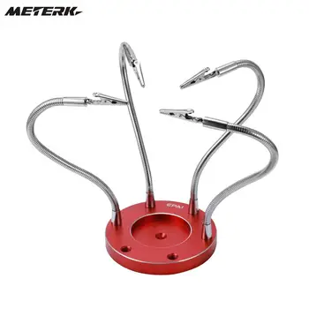 Multifunctional Stainless Steel Soldering Helping Hands with 4pcs Flexible Arms for Circuit Board Welding Auxiliary Tools
Multifunctional Stainless Steel Soldering Helping Hands with 4pcs Flexible Arms for Circuit Board Welding Auxiliary Tools