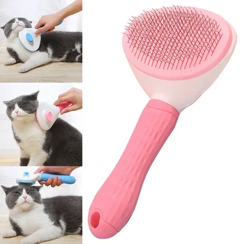 Pet Comb with Stainless Steel Teeth for Removing Matted Hair Knots Tangles Detangler Tool for Dog Cat _WK
Pet Comb with Stainless Steel Teeth for Removing Matted Hair Knots Tangles Detangler Tool for Dog Cat _WK