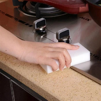 10pcs Magic Cleaning Melamine Sponge 100 * 60 * 20mm Cleaning Eraser Multi-functional Sponge Individual package 
10pcs Magic Cleaning Melamine Sponge 100 * 60 * 20mm Cleaning Eraser Multi-functional Sponge Individual package