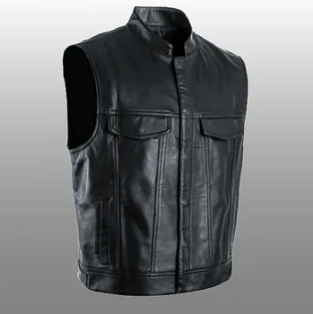 PU Vests Men Sleeveless Jacket Vest Male Streetwear Lether Punk Hip Hop Black 2019 New Brand Motorcycle Waistcoat Jackets Coats
PU Vests Men Sleeveless Jacket Vest Male Streetwear Lether Punk Hip Hop Black 2019 New Brand Motorcycle Waistcoat Jackets Coats