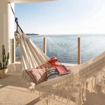 2 person Great Porte Macrame Fringe Brazilian Network Balance Network Chair Out/Interior Hanging Network Balance
2 person Great Porte Macrame Fringe Brazilian Network Balance Network Chair Out/Interior Hanging Network Balance