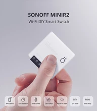 Sonoff MINI R2 Two-way Smart Switch DIY On-off Module Wireless APP Remote Control Switch Support Alexa Google Home IFTTT Smart
Sonoff MINI R2 Two-way Smart Switch DIY On-off Module Wireless APP Remote Control Switch Support Alexa Google Home IFTTT Smart