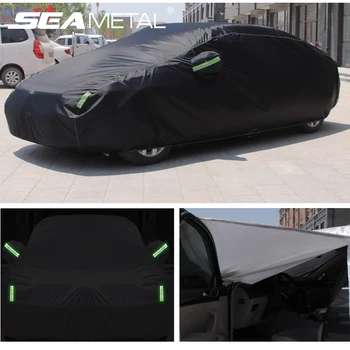 Waterproof Car Covers Outdoor Sun Protection Cover Universal Auto Cover Sun UV Snow Dust Resistant Protection Cover For Sedan 
Waterproof Car Covers Outdoor Sun Protection Cover Universal Auto Cover Sun UV Snow Dust Resistant Protection Cover For Sedan