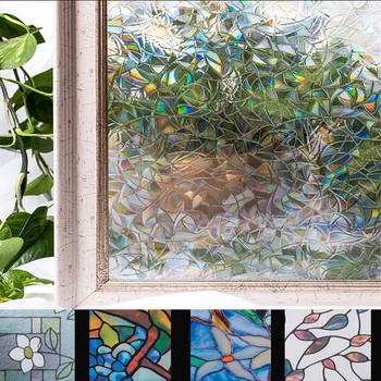 SUNICE Privacy Stained Glass Window Film Non-Adhesive Frosted Glass Film Decorative Static Cling Window Film Home UV Blocking
SUNICE Privacy Stained Glass Window Film Non-Adhesive Frosted Glass Film Decorative Static Cling Window Film Home UV Blocking