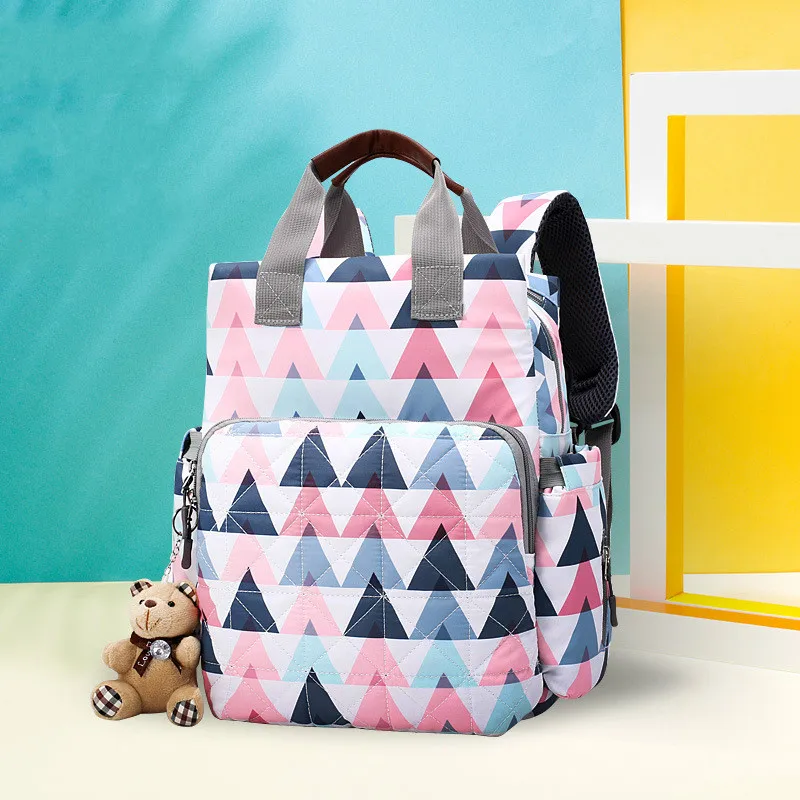 New Diaper Mummy Stroller Bag Multi Functional Printing Mother Baby Bag Waterproof Large Capacity Fashion Backpack
New Diaper Mummy Stroller Bag Multi Functional Printing Mother Baby Bag Waterproof Large Capacity Fashion Backpack