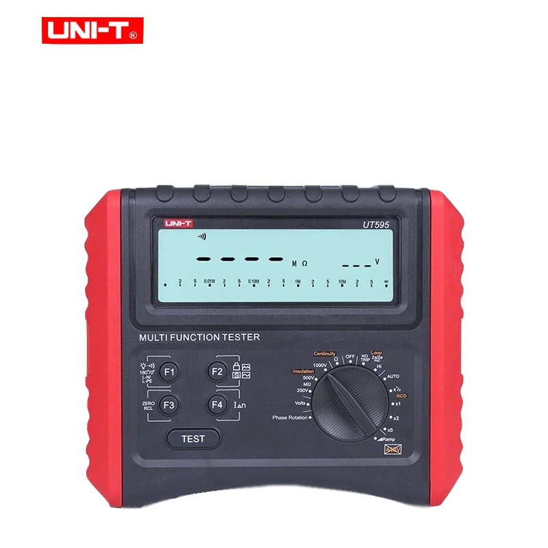UNI-T UT595 Electrical Comprehensive Tester Electrical Tester Insulation Resistance/Line/Loop Impedance/RCD Data Storage
UNI-T UT595 Electrical Comprehensive Tester Electrical Tester Insulation Resistance/Line/Loop Impedance/RCD Data Storage