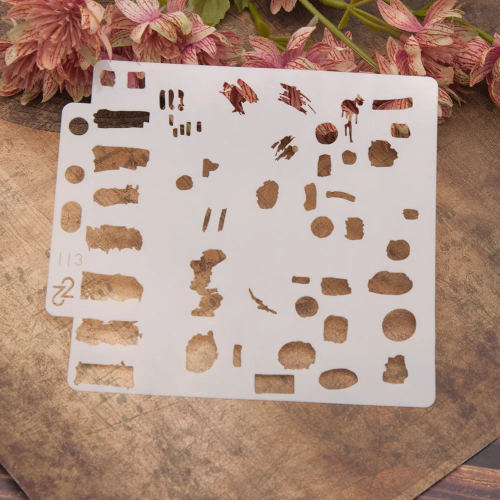 13cm 5.1" Irregular Draw DIY Layering Stencils Wall Painting Scrapbook Coloring Embossing Album Decorative Paper Card Template
13cm 5.1" Irregular Draw DIY Layering Stencils Wall Painting Scrapbook Coloring Embossing Album Decorative Paper Card Template