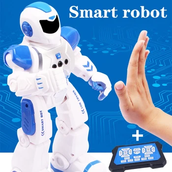 Smart Gesture Sensor Dance AI Robot programable inteligente electric Sing Remote Control Educational humanoid robotics Kids Toys
Smart Gesture Sensor Dance AI Robot programable inteligente electric Sing Remote Control Educational humanoid robotics Kids Toys