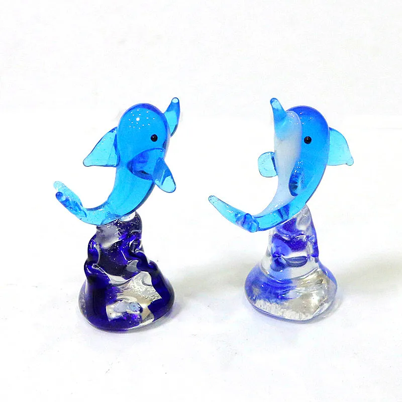 2Pcs Handmade Glass Dolphin Miniature Figurines Aquarium Home Tabletop Decor Cute Sea Animal Craft Ornaments Xmas Gifts For Kids
2Pcs Handmade Glass Dolphin Miniature Figurines Aquarium Home Tabletop Decor Cute Sea Animal Craft Ornaments Xmas Gifts For Kids