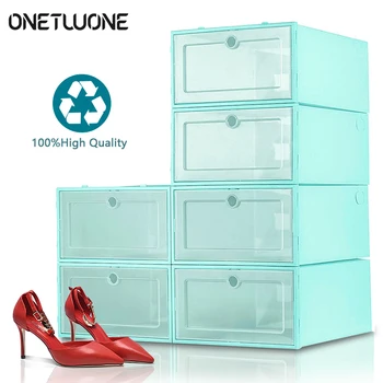 4pcs Flip Shoes Box Thickened Transparent Drawer Case Plastic Shoe Boxes Stackable Box Shoe Organizer Storage Shoe Rack
4pcs Flip Shoes Box Thickened Transparent Drawer Case Plastic Shoe Boxes Stackable Box Shoe Organizer Storage Shoe Rack
