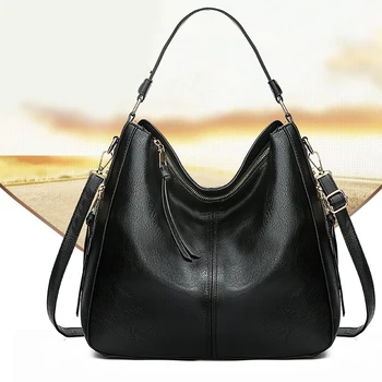 High Quality Casual Female Bags Leather Handbags Big Women Bag Trunk Tote Spanish Brand Shoulder Bag Ladies Large Bolsos
High Quality Casual Female Bags Leather Handbags Big Women Bag Trunk Tote Spanish Brand Shoulder Bag Ladies Large Bolsos