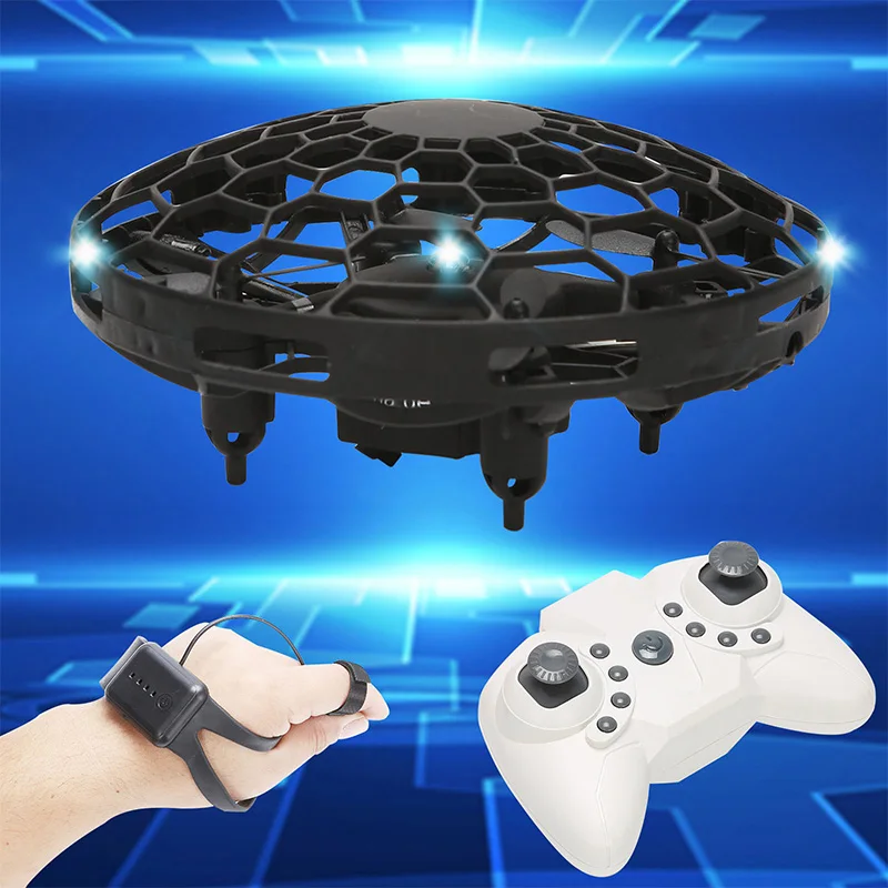 Mini UFO Drone Flying Helicopter RC Drone Quadrocopter Hand UFO Ball Remote Control Aircraft Sensing Induction Dron Kids Fly Toy
Mini UFO Drone Flying Helicopter RC Drone Quadrocopter Hand UFO Ball Remote Control Aircraft Sensing Induction Dron Kids Fly Toy