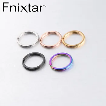 Fnixtar 20Pcs/Lot 25/30mm Key Ring Rainbow Color Stainless Steel Mirror Polished Key Holder Split Ring DIY Keyrings Key Chain
Fnixtar 20Pcs/Lot 25/30mm Key Ring Rainbow Color Stainless Steel Mirror Polished Key Holder Split Ring DIY Keyrings Key Chain